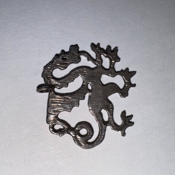 Sterling Silver Asian Dragon Pendant - Picture 9 of 16